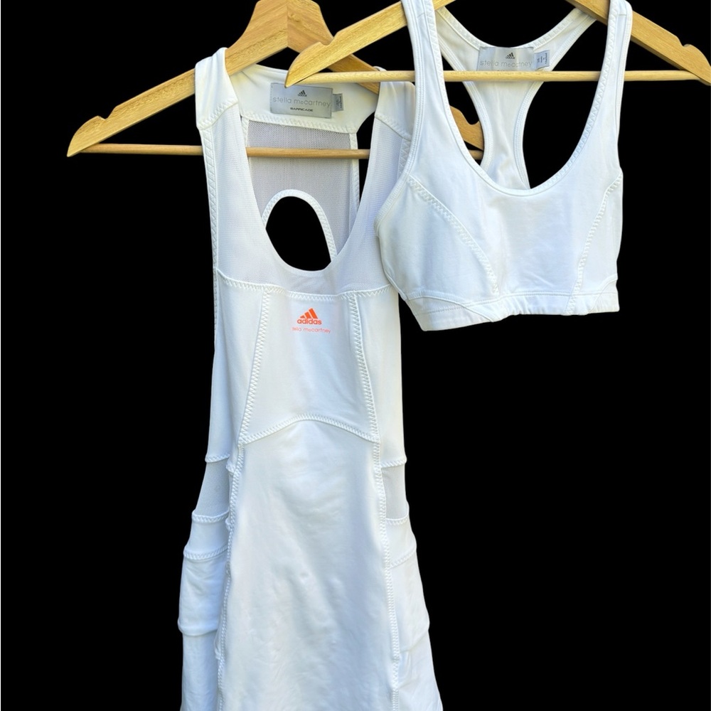 Adidas by Stella McCartney Barricade Tennis Dress & Sports Bra Set
